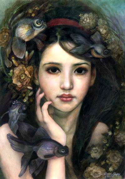 Annie Stegg oil painting